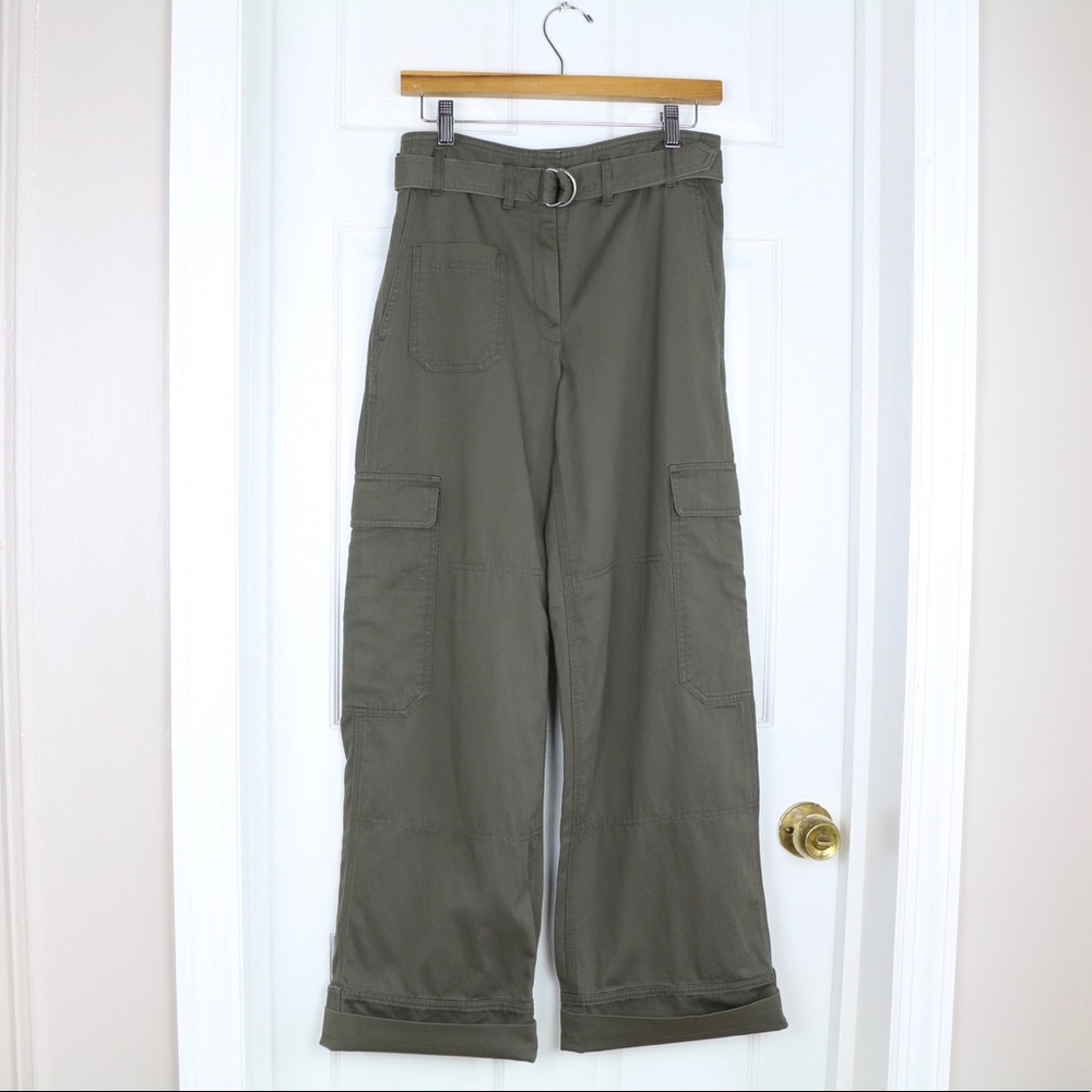 HELMUT LANG Belted Cargo Pant - Picture 1 of 8
